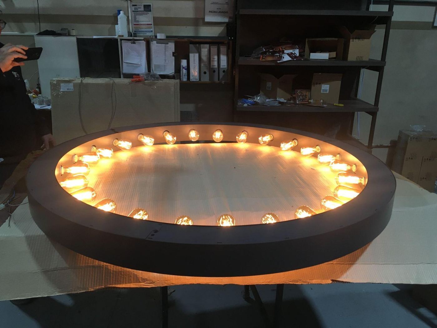 Halogen Ring Light