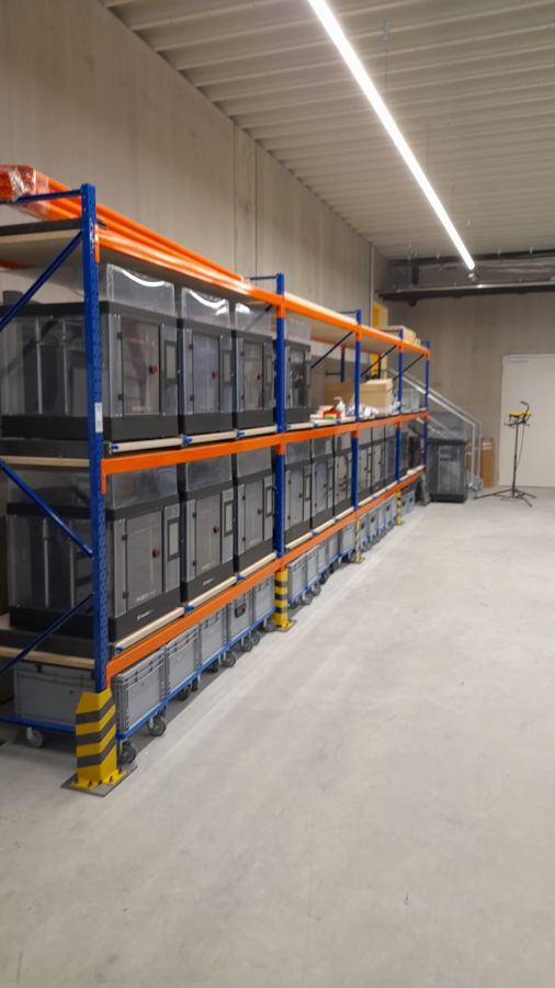 Rack Raise3D — vista general